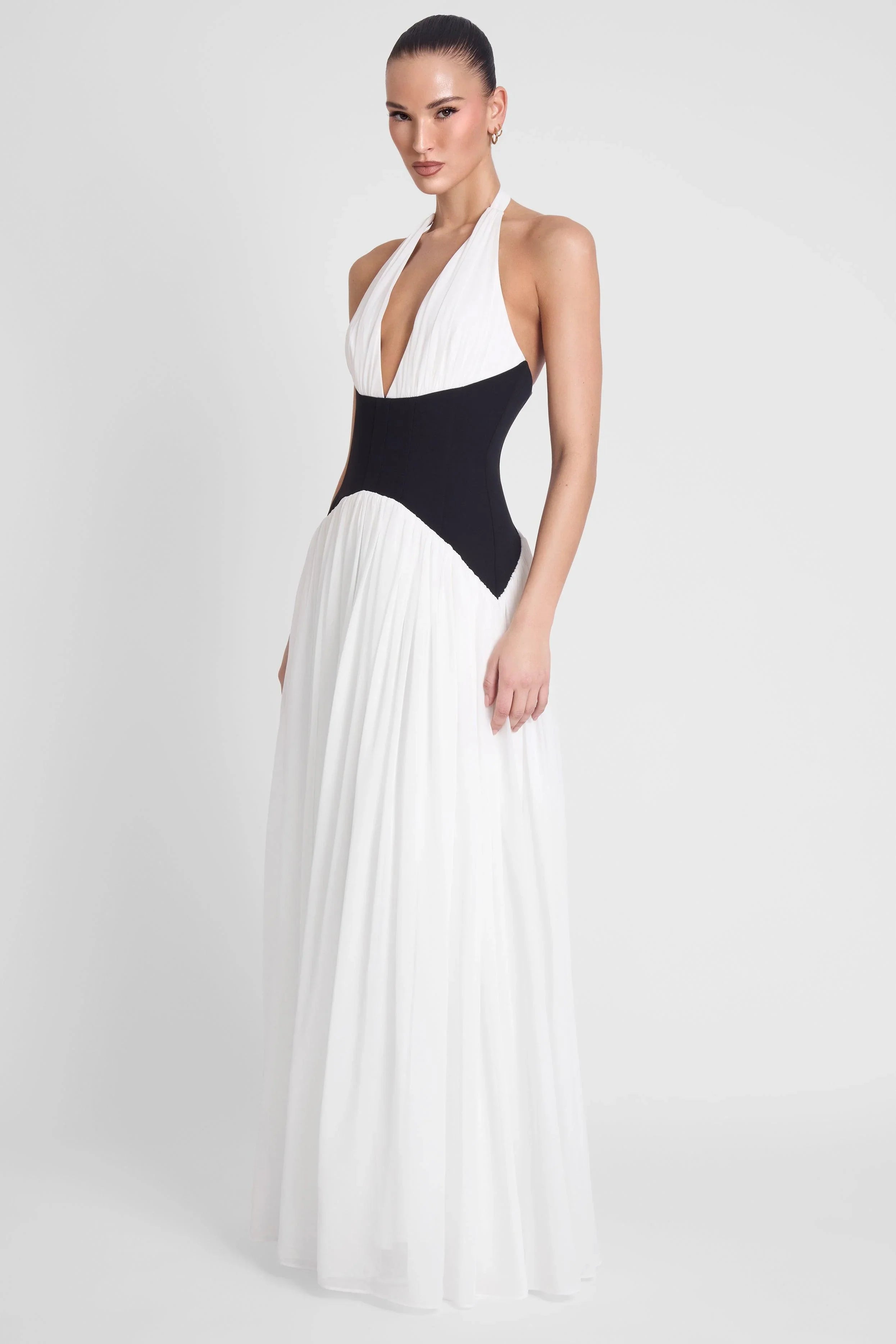 Salome Maxi Dress — Ink & Ivory