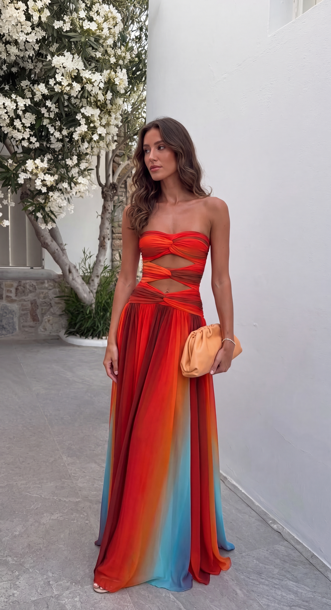 Lucile Knot Maxi Dress