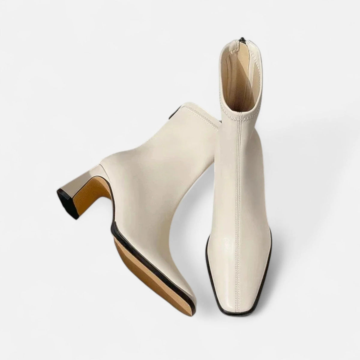Aeden Paris Square-Toe Boots