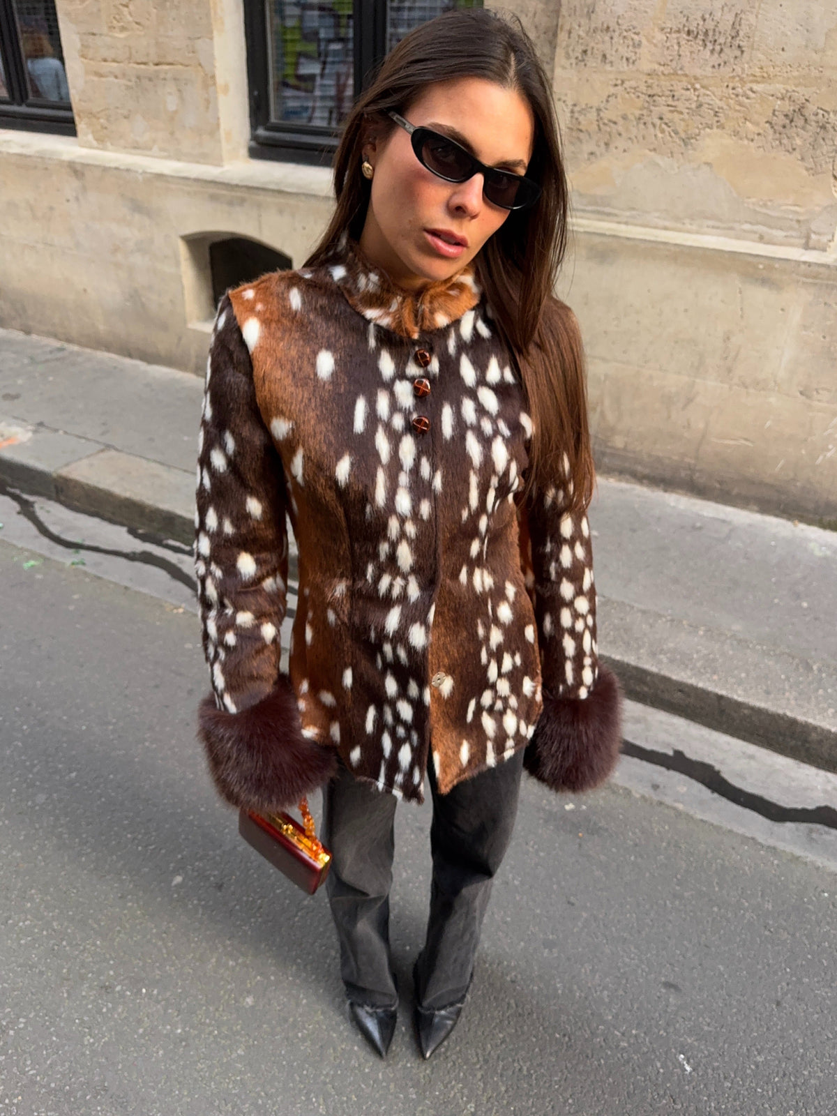 Ferryhill Faux Fur Bambi Jacket
