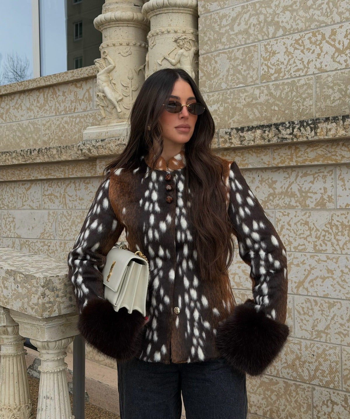 Ferryhill Faux Fur Bambi Jacket
